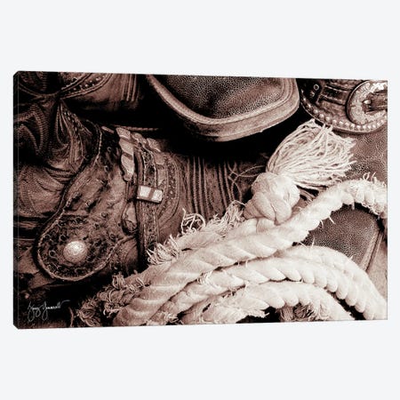Boots-Rope Canvas Print #GMS20} by Jenny Gummersall Art Print