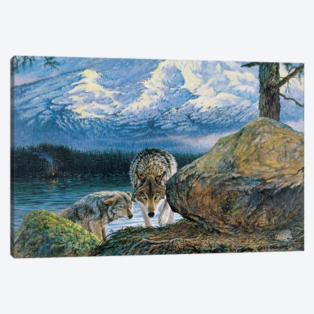 Spirit Mountain Canvas Print #GMW25} by Geoff Mowery Canvas Artwork