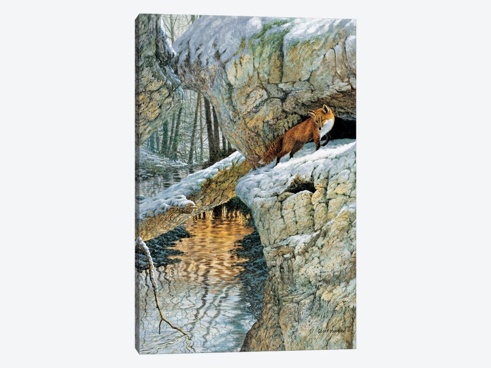 Chagrin River Retreat by Geoff Mowery 1-piece Canvas Art Print