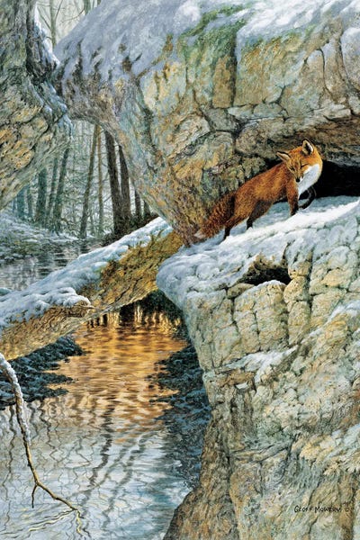 Rustic Winter: Chagrin River Retreat by Geoff Mowery