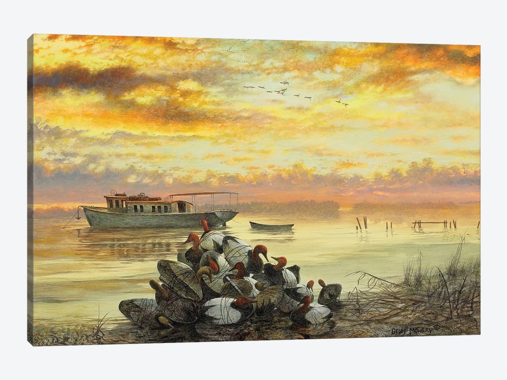 Evening On The Chesapeake by Geoff Mowery 1-piece Canvas Art