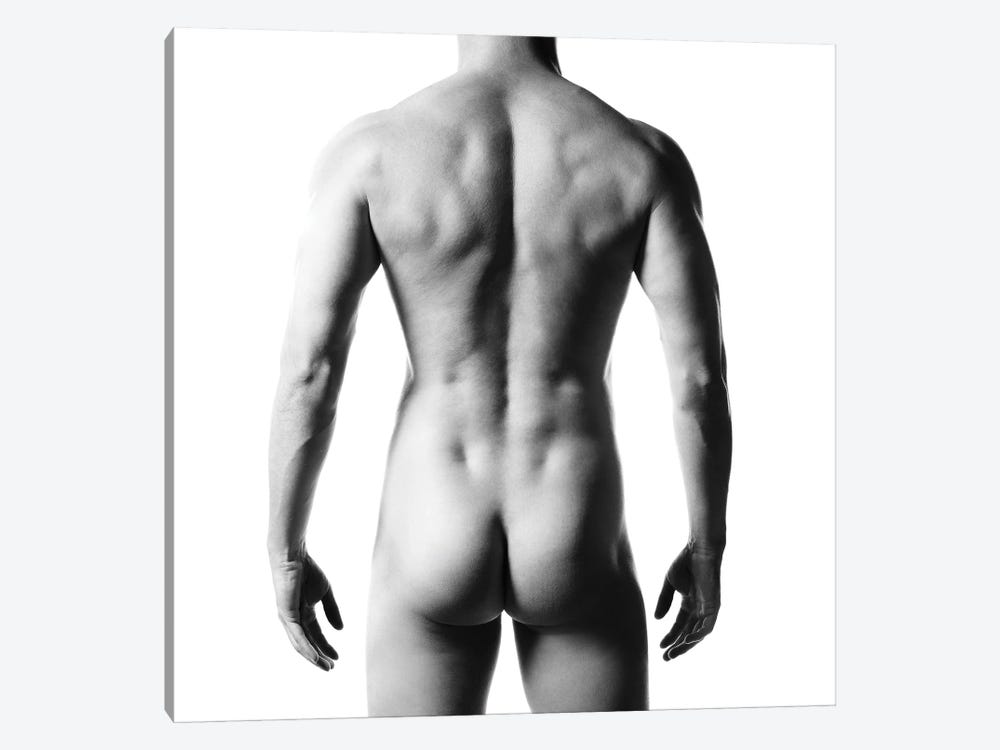 Naked Man by George Mayer 1-piece Canvas Artwork