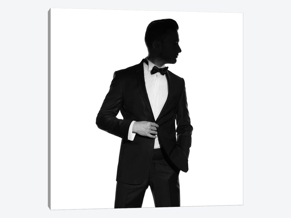 Man In Tuxedo I by George Mayer 1-piece Canvas Wall Art