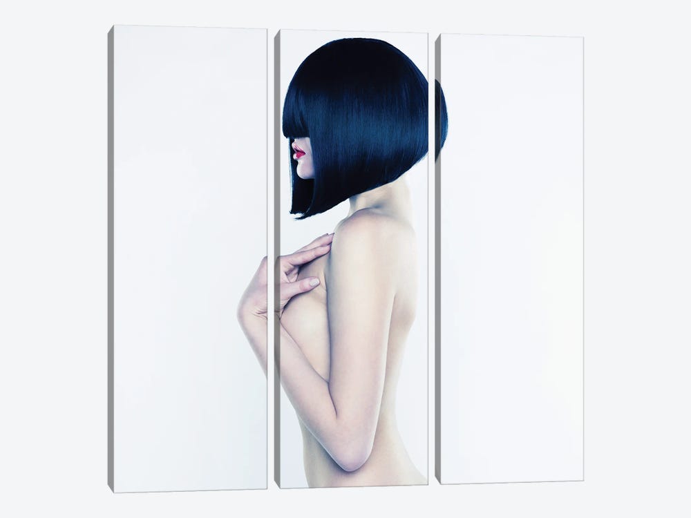 Naked Lady III 3-piece Canvas Print