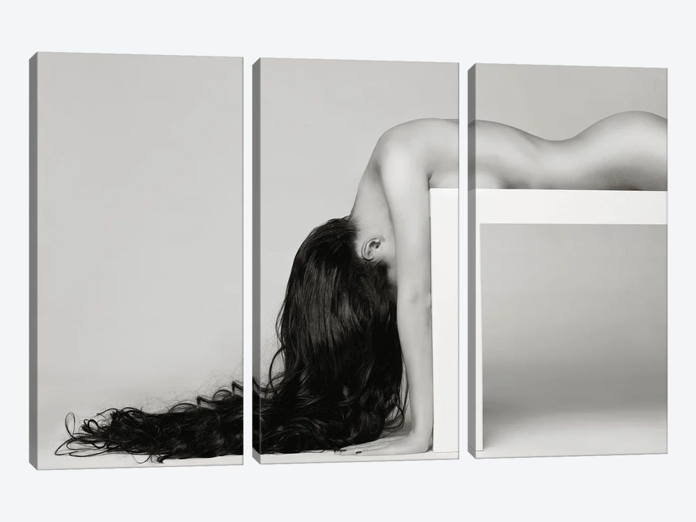 Naked Lady XXXI by George Mayer 3-piece Canvas Print