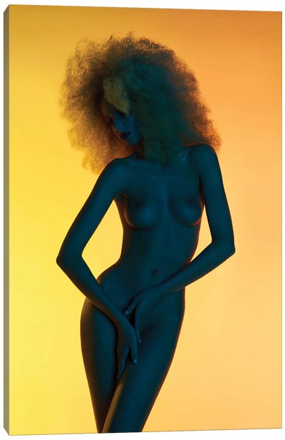 Color Nude Canvas Art Print - George Mayer