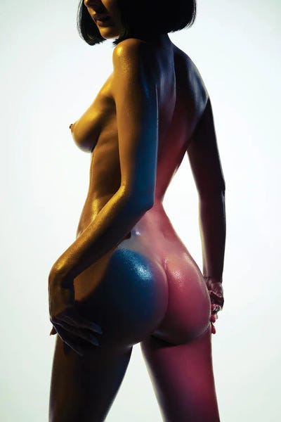 In The Shadows: Shadow Body-Art XVIII by George Mayer