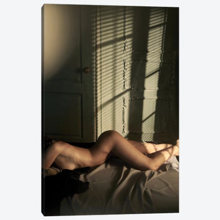 Lady In Bed XI Canvas Print #GMY142} by George Mayer Canvas Artwork