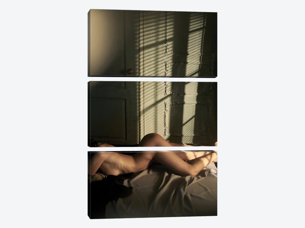 Lady In Bed XI by George Mayer 3-piece Canvas Print