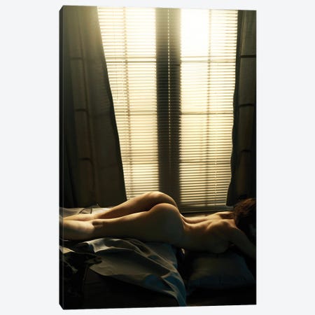 Lady In Bed XII Canvas Print #GMY143} by George Mayer Canvas Wall Art