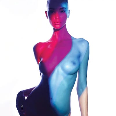 Shadow Body-Art VI by George Mayer multi panel art