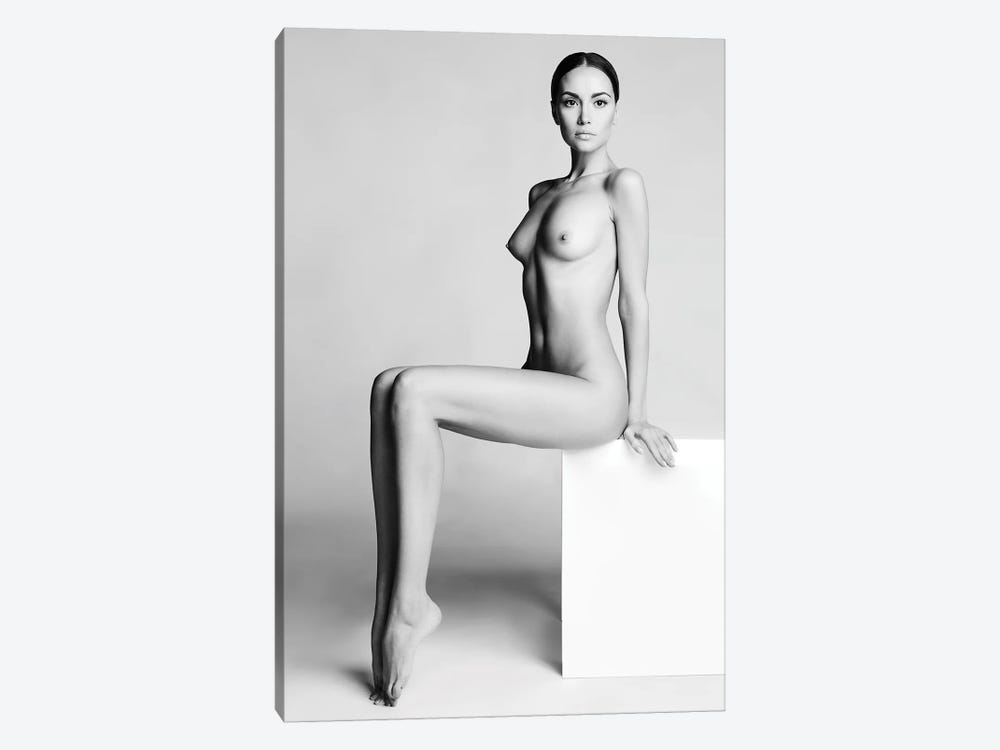 Nude Lady by George Mayer 1-piece Canvas Print