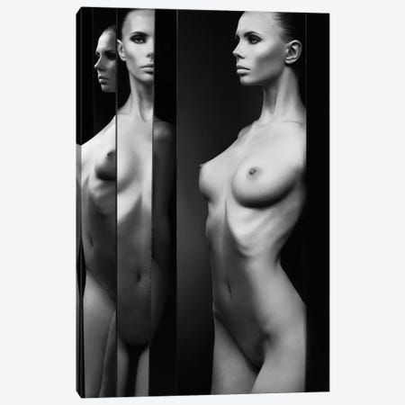 Naked Lady V Canvas Print #GMY27} by George Mayer Canvas Wall Art