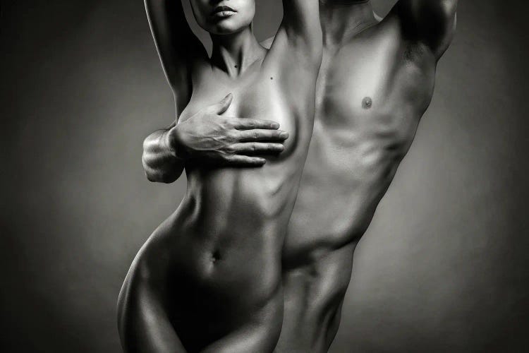 Art Photography Of Two Nude Lovers