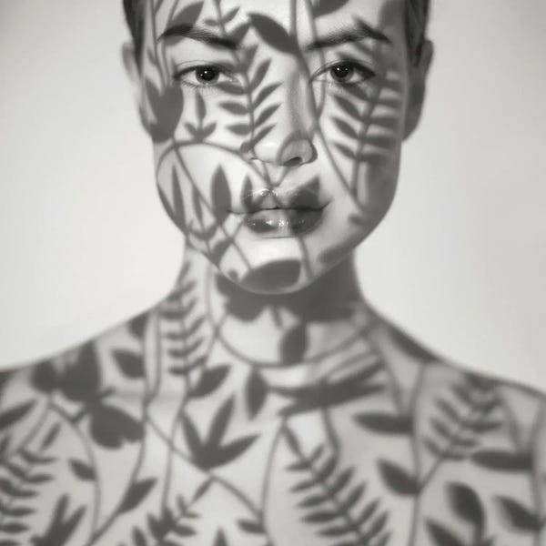 In The Shadows: Lady With Shadows by George Mayer