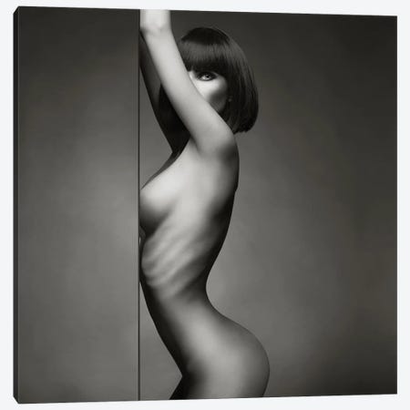 Naked Lady IV Canvas Print #GMY40} by George Mayer Art Print