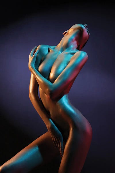 Color Of Night III by George Mayer multi panel art