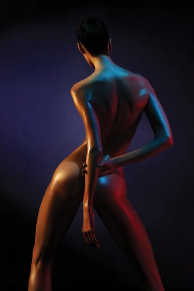 Color Of Night V by George Mayer multi panel art