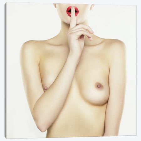 Naked Lady Canvas Print #GMY8} by George Mayer Canvas Print