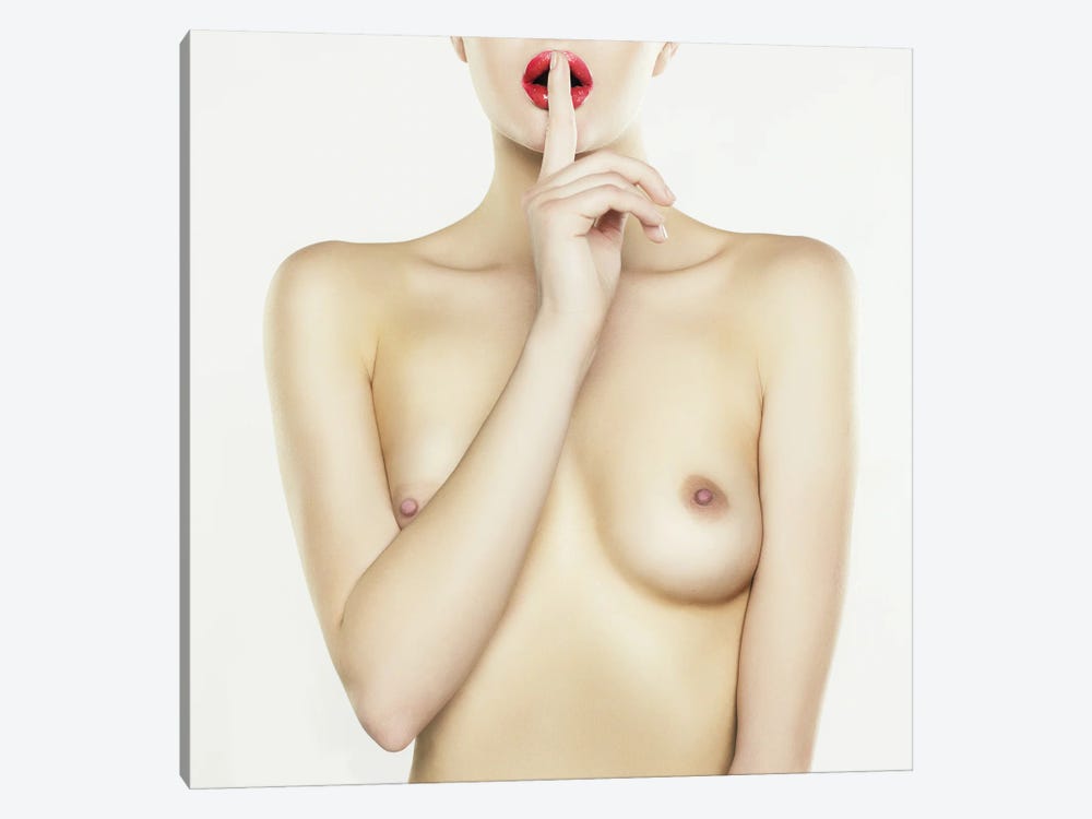 Naked Lady by George Mayer 1-piece Art Print