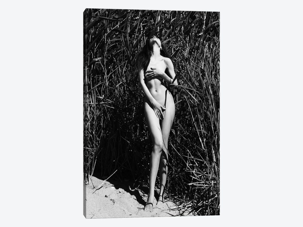 Lady On The Beach VIII by George Mayer 1-piece Canvas Artwork