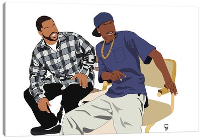 Friday Canvas Art Print - Ice Cube