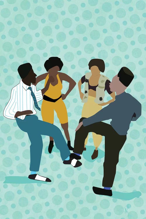 House Party by GNODpop wall art
