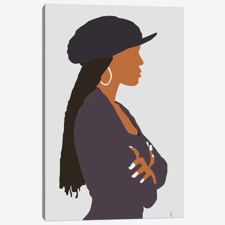 Poetic Justice  Janet Canvas Print #GND22} by GNODpop Canvas Artwork
