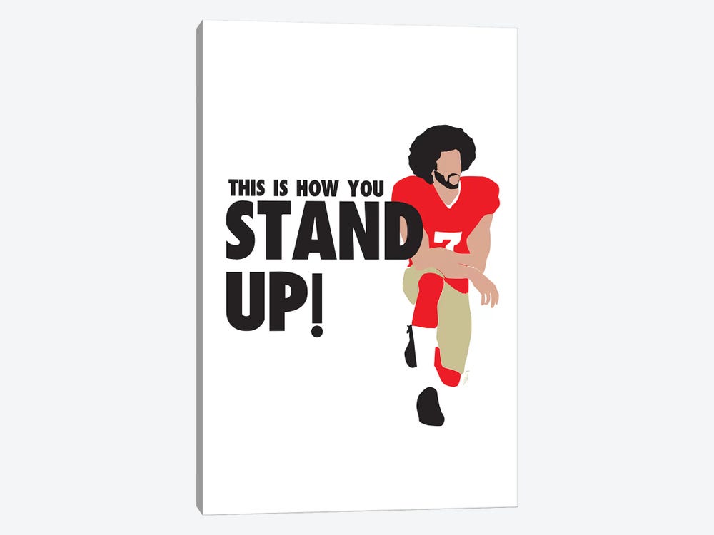 Stand Up - Colin by GNODpop 1-piece Canvas Art Print