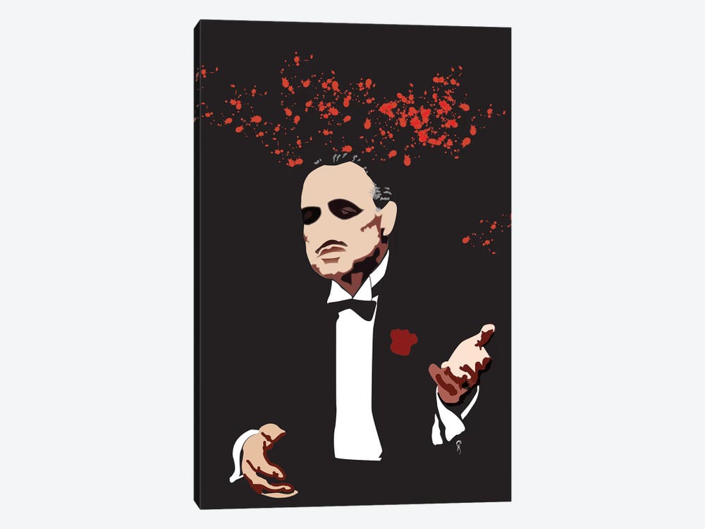 The Godfather by GNODpop 1-piece Canvas Artwork