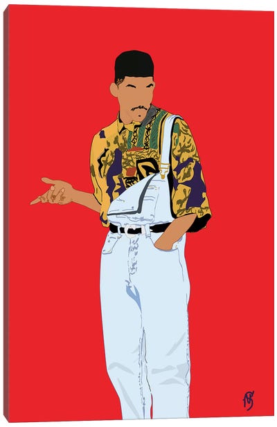Will II Canvas Art Print - The Fresh Prince of Bel-Air