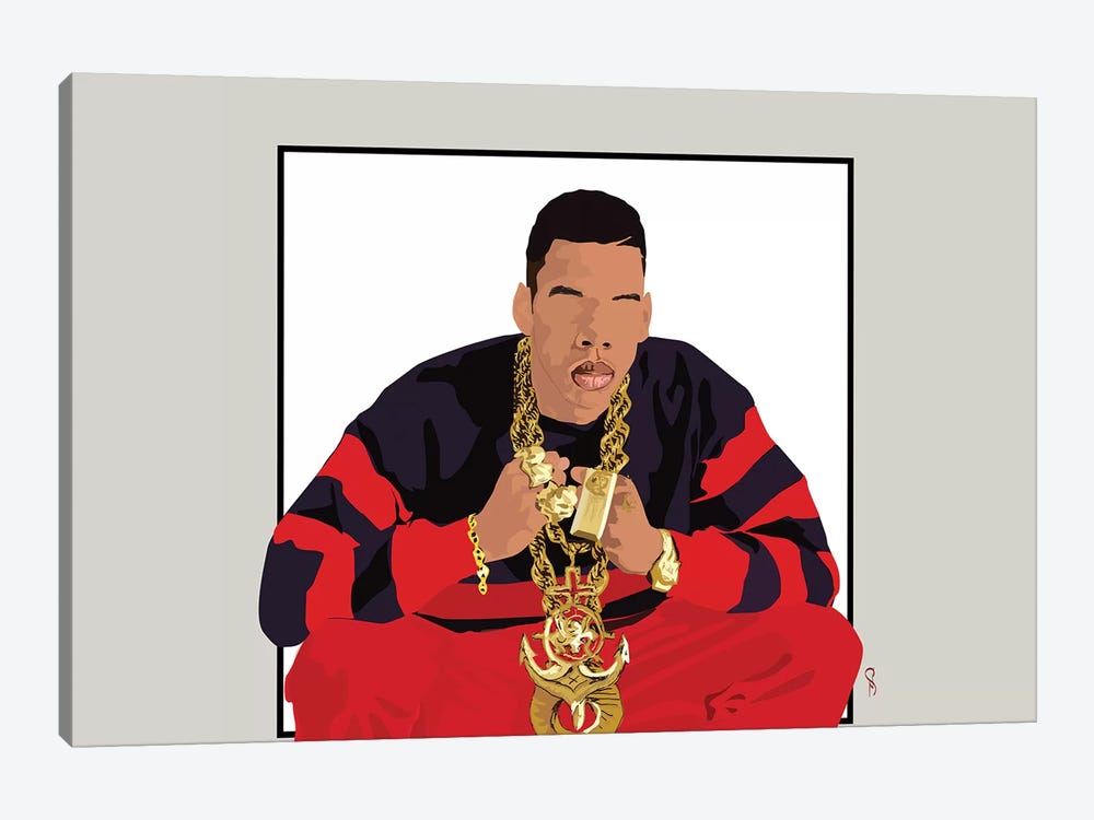 Jay-Z - I Will Not Lose by GNODpop 1-piece Canvas Art Print