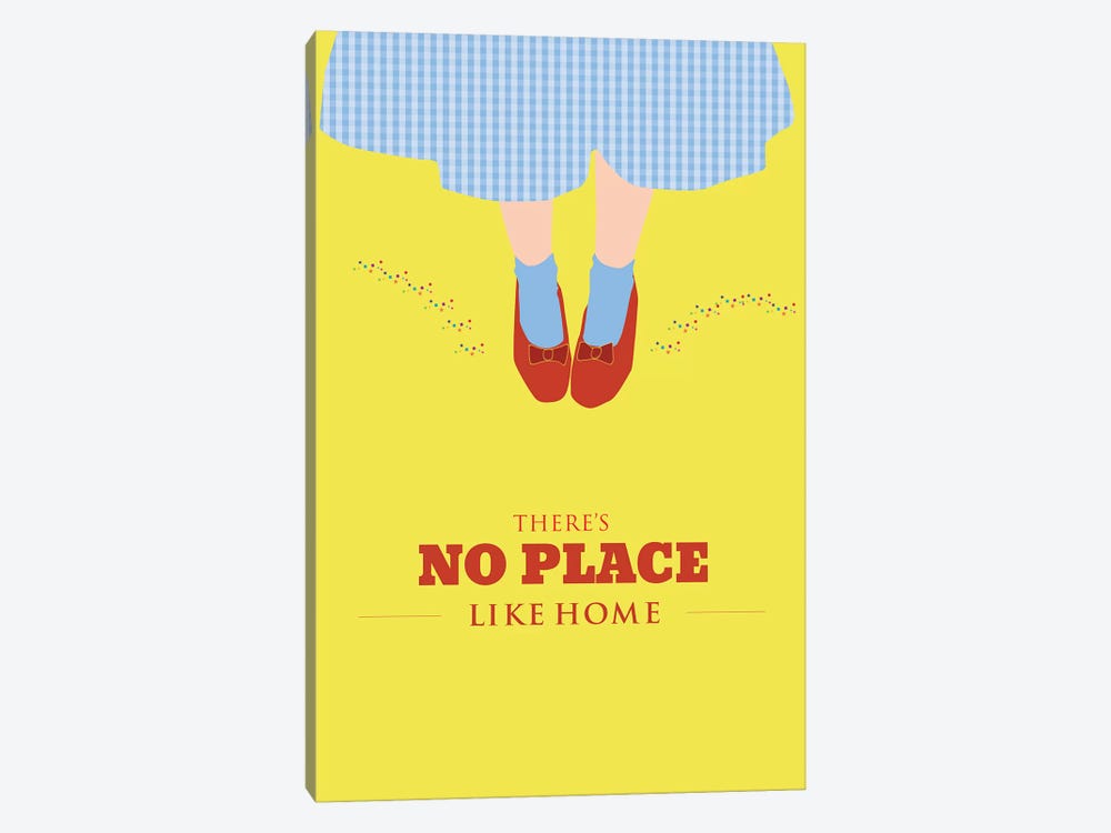 No Place Like Home by GNODpop 1-piece Canvas Art Print