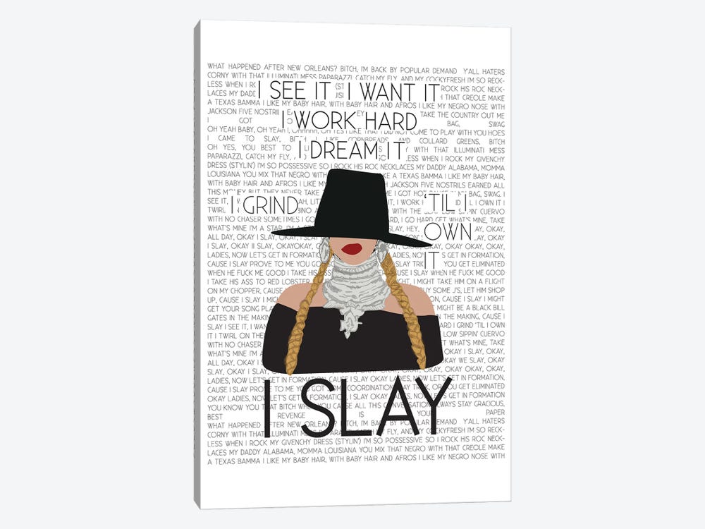 Slay by GNODpop 1-piece Art Print