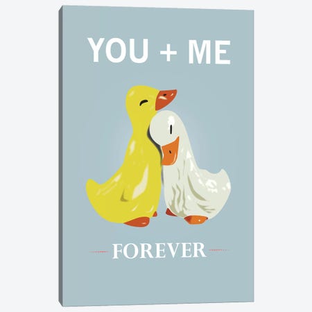 You And Me Canvas Print #GND51} by GNODpop Canvas Art Print
