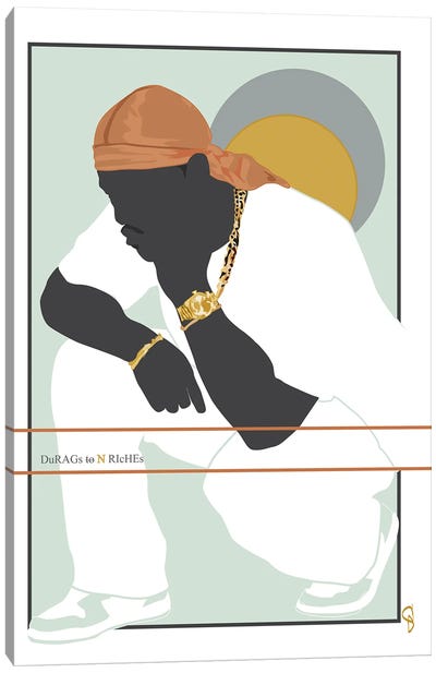Durags N Riches - Ode To The Durag III Canvas Art Print