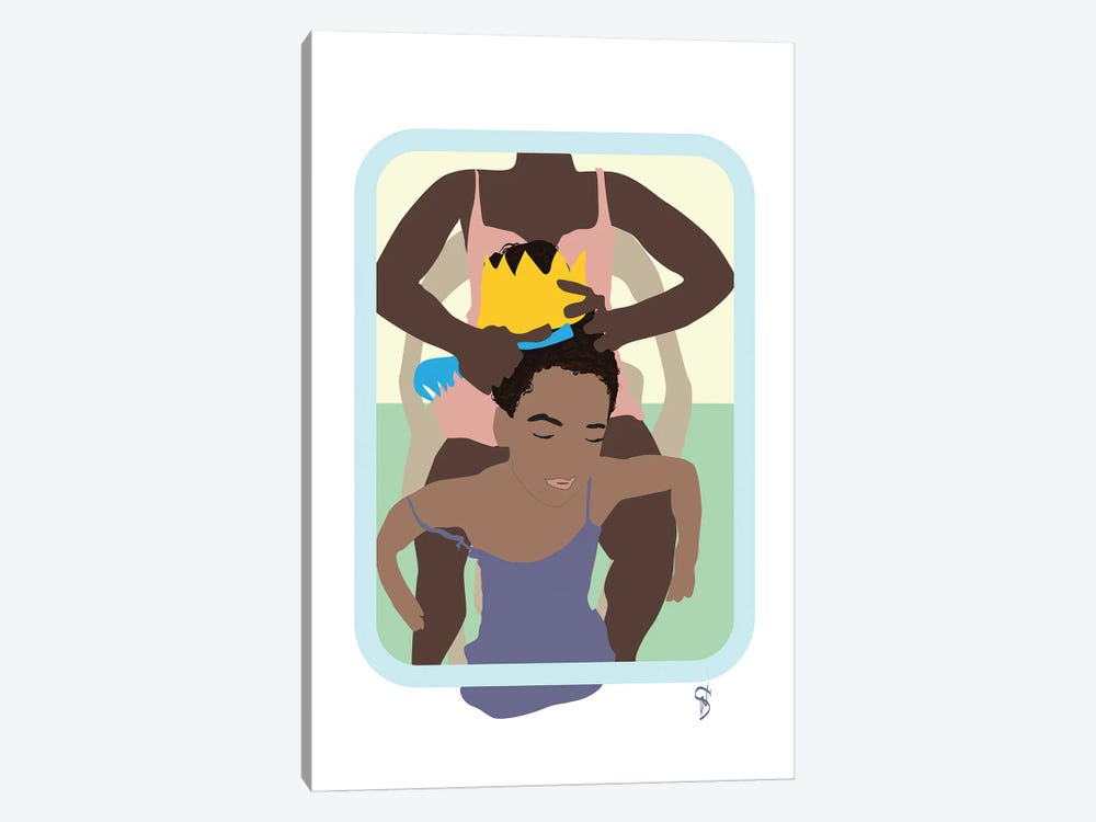 You Fixed My Hair And Made My Crown by GNODpop 1-piece Art Print