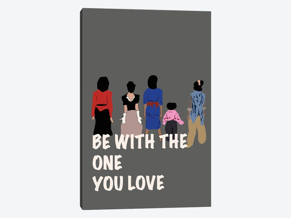 Be With The One You Love by GNODpop 1-piece Art Print