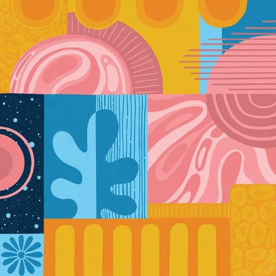 Planet Z by Sarah Goone canvas print