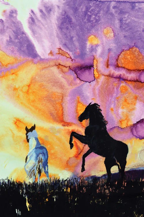 Somewhere Between Two Worlds by Gen Farrell wall art