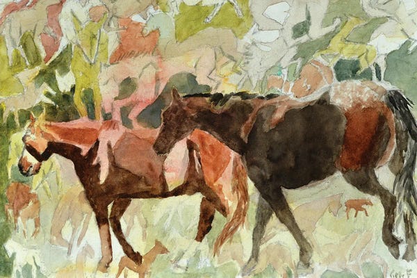 Western Décor: The Horses Instinct by Gen Farrell