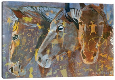 What Horses Have Seen Canvas Art Print - Gen Farrell