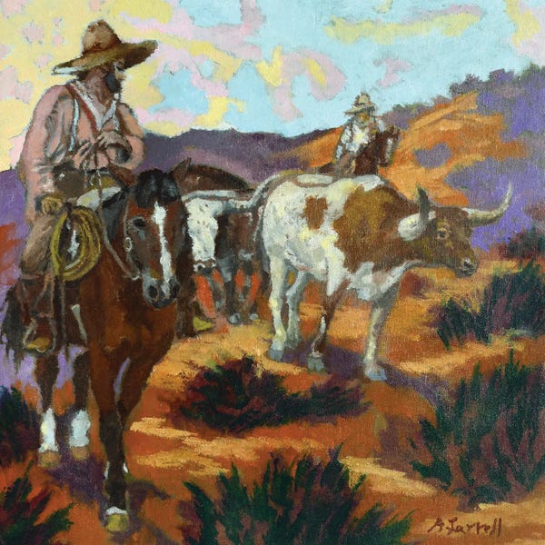 Rocky Mountains: Chisholm Trail by Gen Farrell