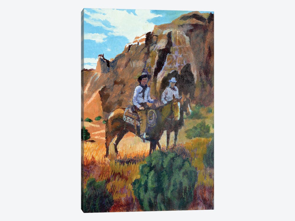 Canyon Riders by Gen Farrell 1-piece Canvas Artwork