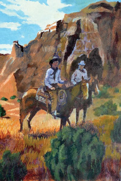 Rocky Mountains: Canyon Riders by Gen Farrell
