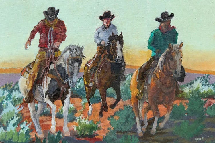 Ahead Of The Storm by Gen Farrell wall art