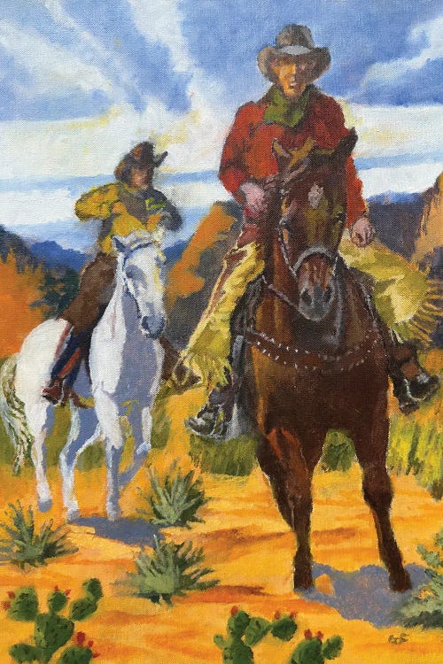 Heroes And Sidekick by Gen Farrell wall art
