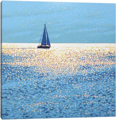 Sailing The Sparkling Sea II Canvas Art Print - Gordon Hunt
