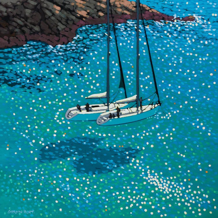 Turquoise Bay Rendezvous by Gordon Hunt wall art