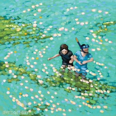 I Thought I Saw Something by Gordon Hunt canvas print